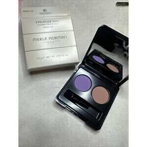 Merle Norman Eyecolor Eyeshadow Duo Matte Fresh Cut Pretty Lily Afternoon Tint